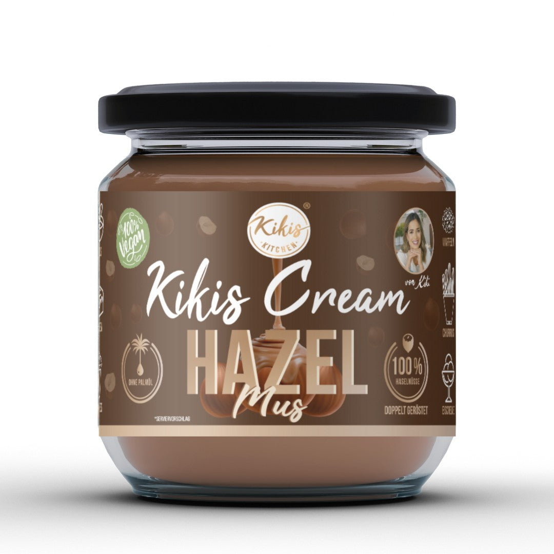 Kikis Cream HAZEL - MUS - Haselnussmus MHD 01.04.25 -  von Kikis Kitchen - Nur €4.50! Bestelle jetzt Kikis Kitchen