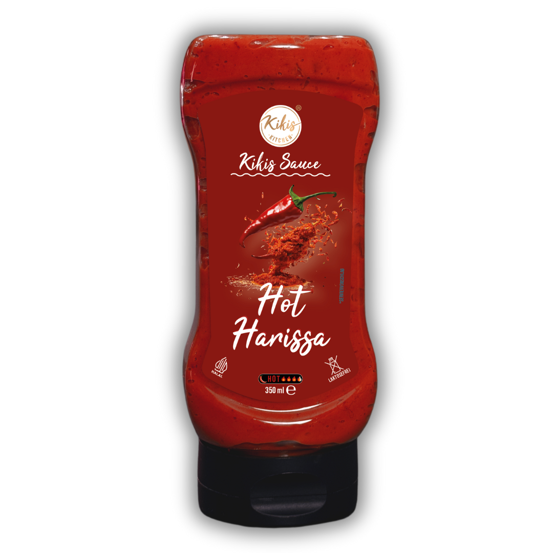 Kikis Sauce - Hot Harissa 🌶️ (Ketchup) -  von Kikis Kitchen - Nur €3.90! Bestelle jetzt Kikis Kitchen