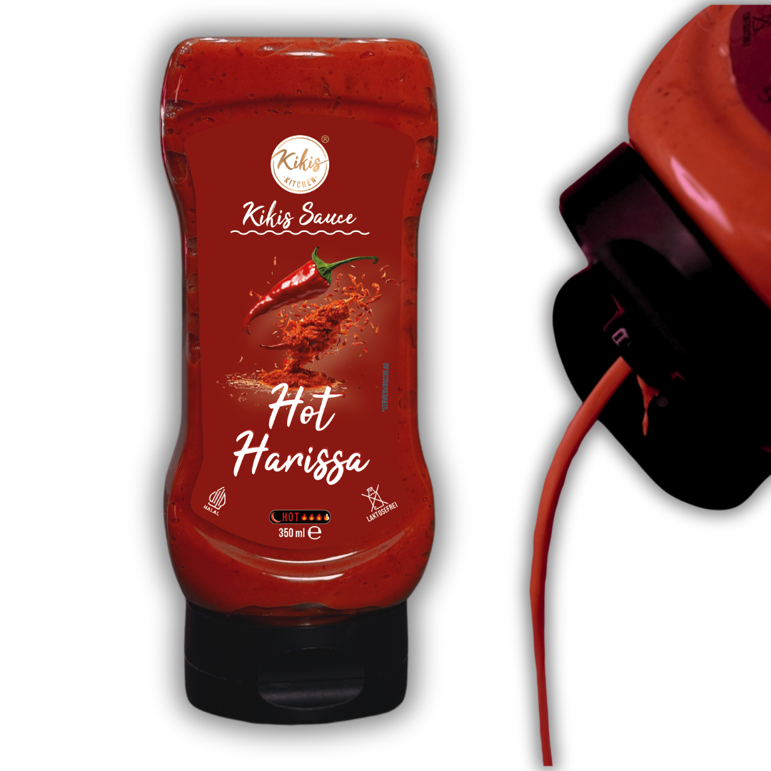 Kikis Sauce - Hot Harissa 🌶️ (Ketchup) -  von Kikis Kitchen - Nur €3.90! Bestelle jetzt Kikis Kitchen