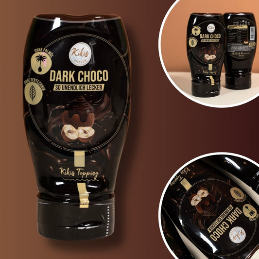 Kikis Topping Dark Choco - Dunkle Schokolade 320g -  von Kikis Kitchen - Nur €4.99! Bestelle jetzt Kikis Kitchen