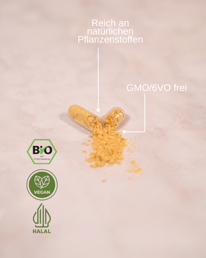 Kikis Bio Bockshornklee Kapseln - BIO -  von Kikis Kitchen - Nur €12.90! Bestelle jetzt Kikis Kitchen