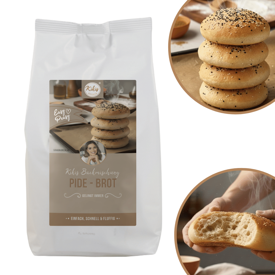 NEU: Kikis Backmischung PIDE - BROT -  von Kikis Kitchen - Nur €5.90! Bestelle jetzt Kikis Kitchen