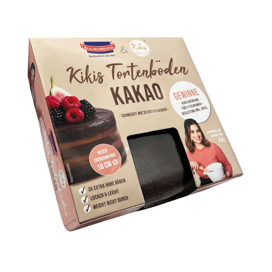 Kikis Tortenboden – Choco 3er -  von Kikis Kitchen - Nur €3.49! Bestelle jetzt Kikis Kitchen