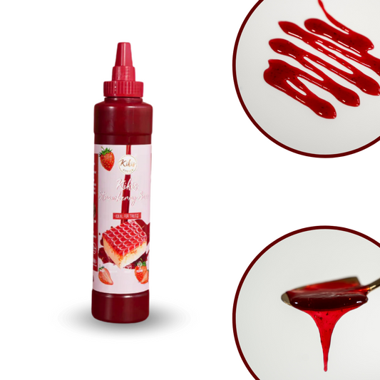 Kikis Trilece Soße - Erdbeersoße -  von Kikis Kitchen - Nur €4.90! Bestelle jetzt Kikis Kitchen