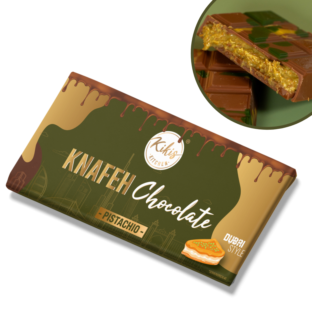 Kikis Dubai Chocolate - PISTACHIO (Dubai Schokolade) 🍫 VORBESTELLUNG ...