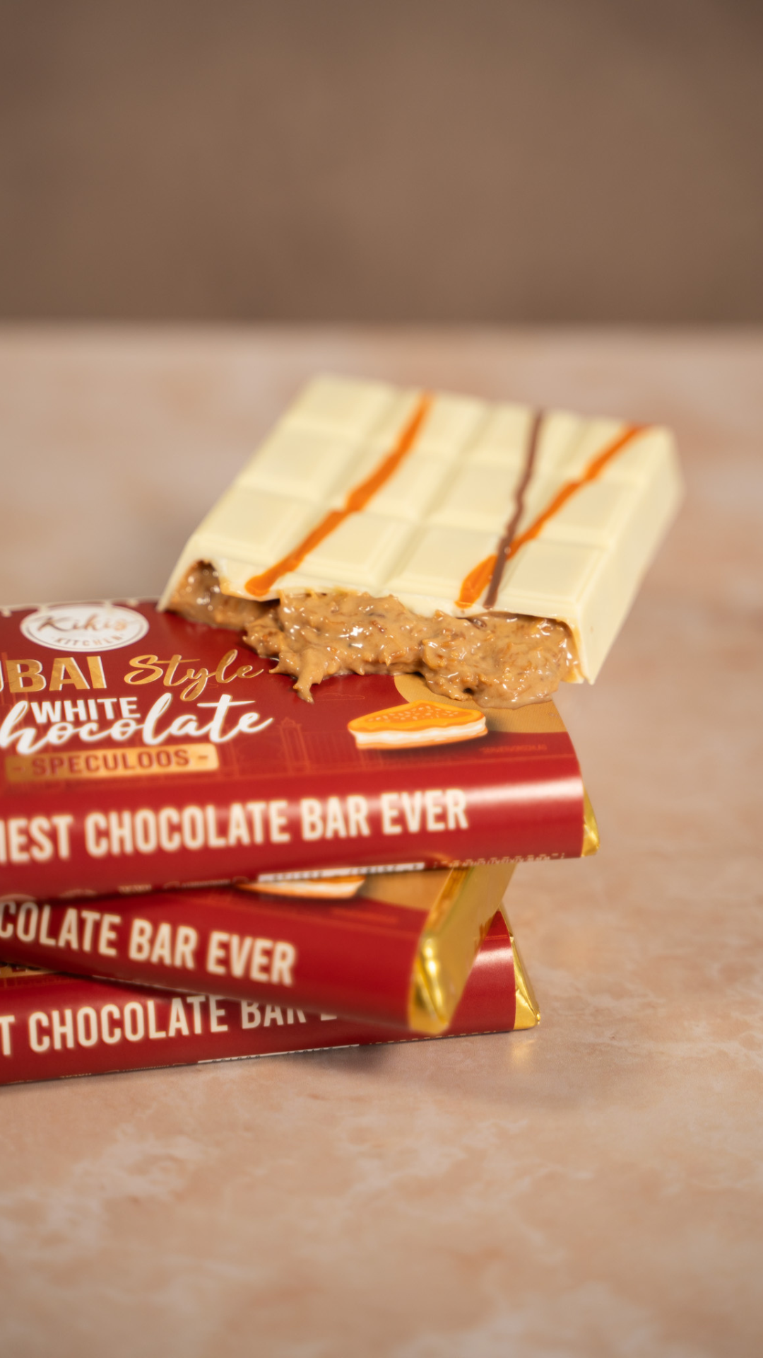 Kikis Dubai White Chocolate - SPECULOOS (Dubai Schokolade) 🍫 -  von Kikis Kitchen - Nur €12.90! Bestelle jetzt Kikis Kitchen