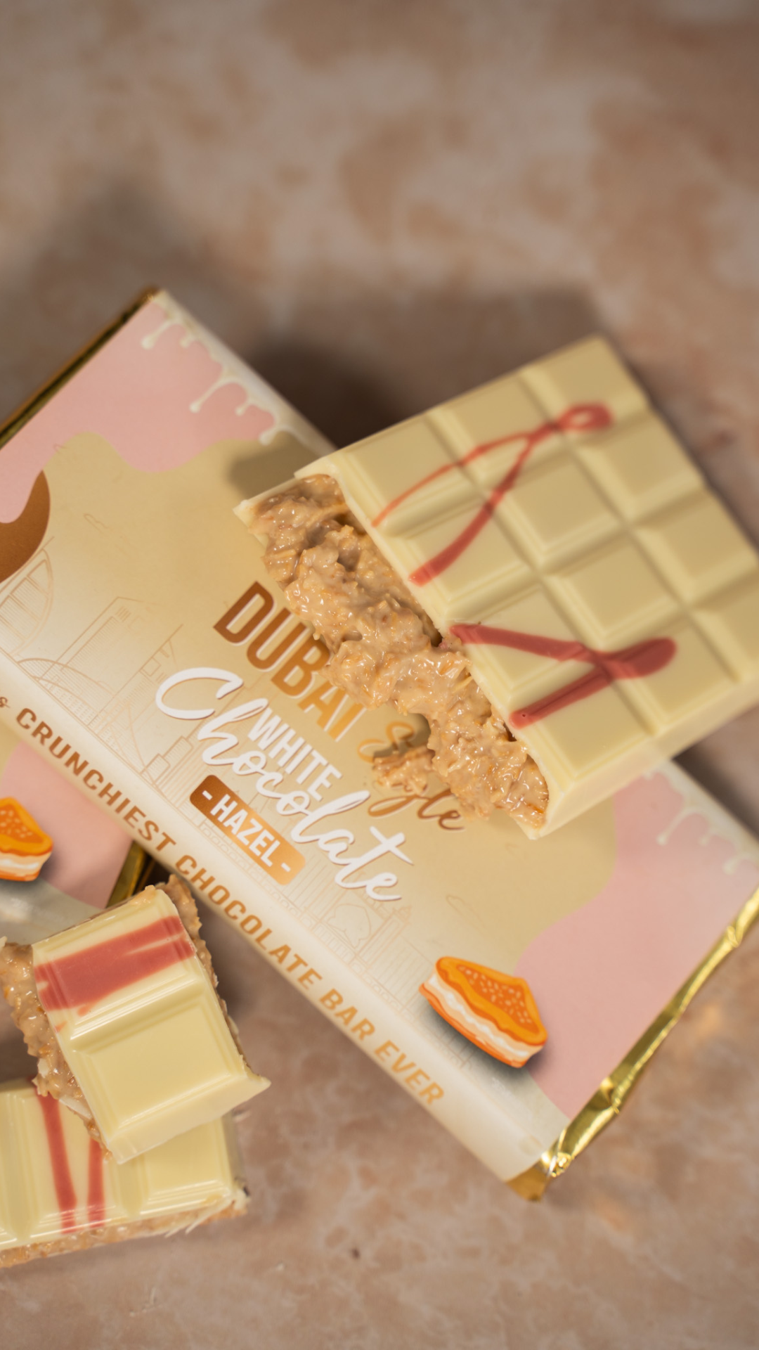 Kikis Dubai White Chocolate - HAZEL (Dubai Schokolade) 🍫 -  von Kikis Kitchen - Nur €12.90! Bestelle jetzt Kikis Kitchen