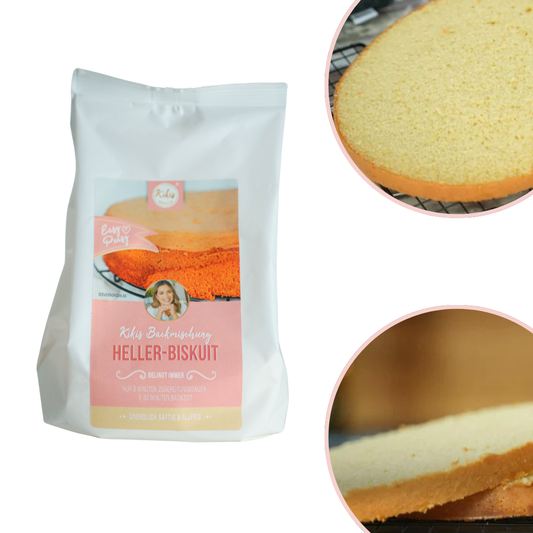 Kikis Heller Biskuitboden - Backmischung -  von Kikis Kitchen - Nur €4.50! Bestelle jetzt Kikis Kitchen