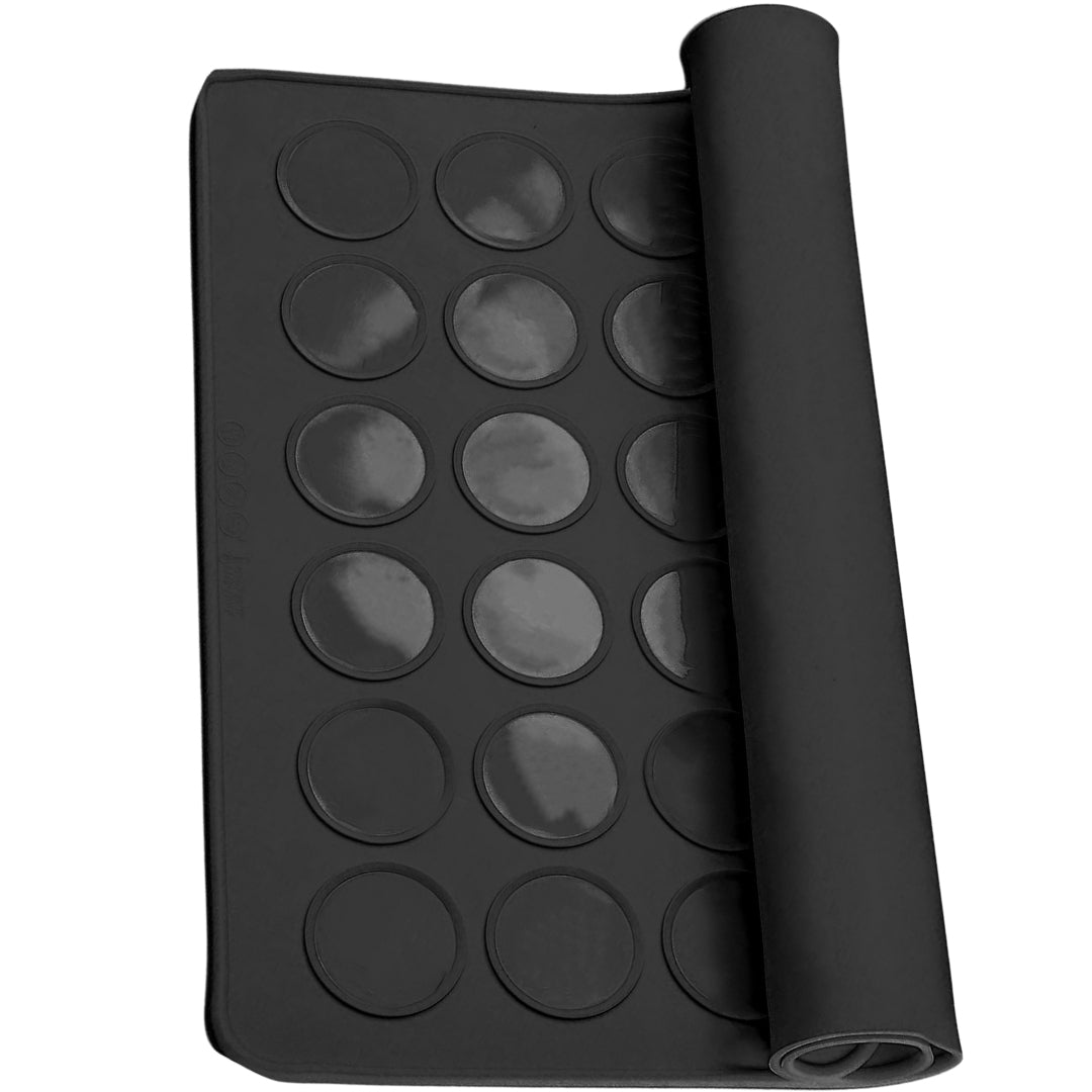 Kikis Silikon Macaronmatte - schwarz -  von Kikis Kitchen - Nur €14.90! Bestelle jetzt Kikis Kitchen