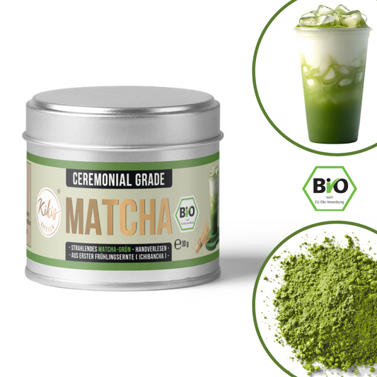 Kikis Ceremonial Grade Matchapulver BIO - 30g -  von Kikis Kitchen - Nur €16.90! Bestelle jetzt Kikis Kitchen