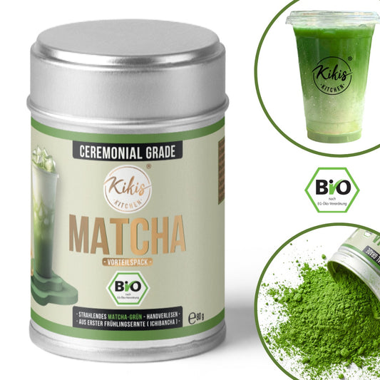 Kikis Ceremonial Grade Matchapulver BIO - 80g -  von Kikis Kitchen - Nur €30.90! Bestelle jetzt Kikis Kitchen