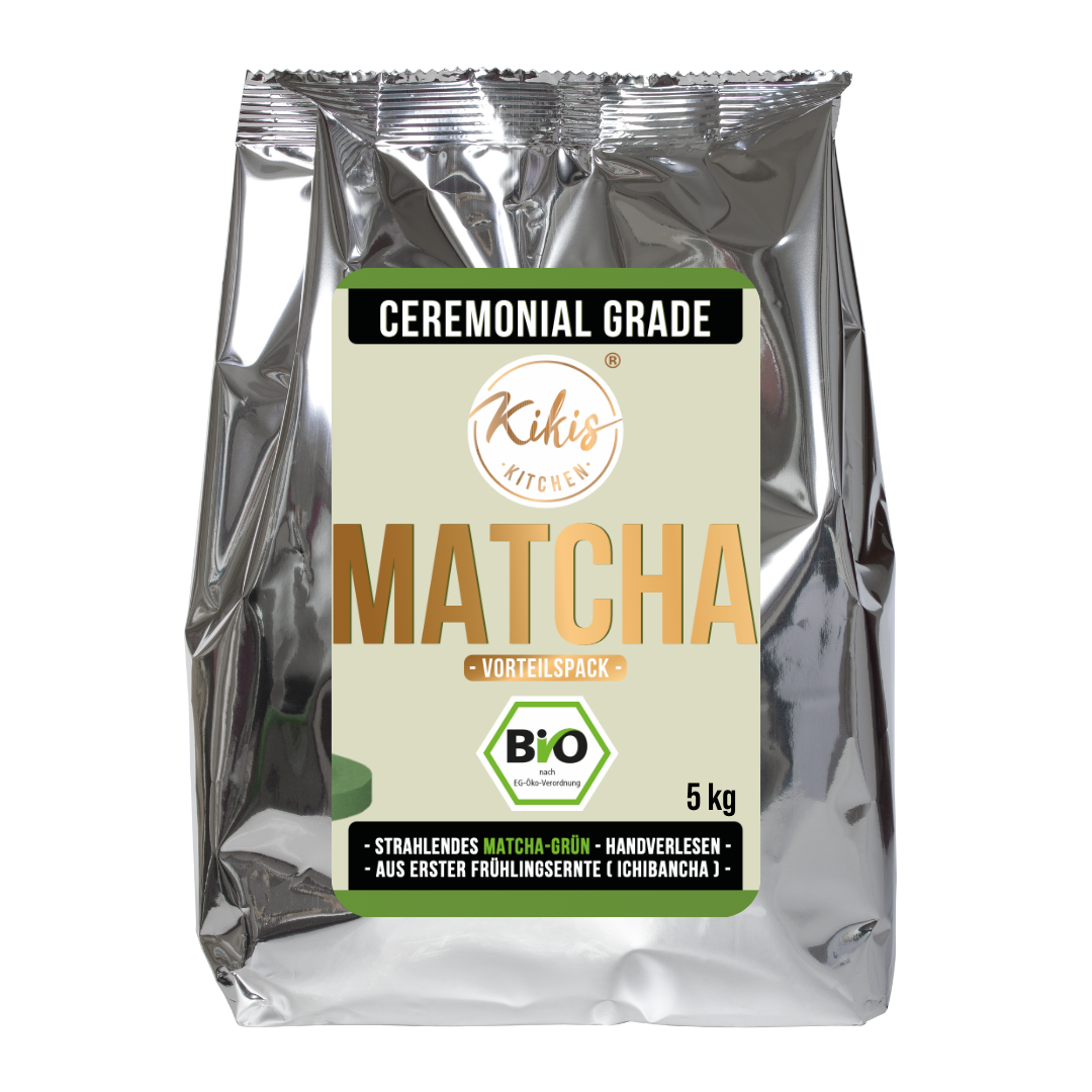 Matcha CEREMONIAL 1kg Gastrobag -  von Kikis Coffee / Store - Nur €190! Bestelle jetzt Kikis Kitchen