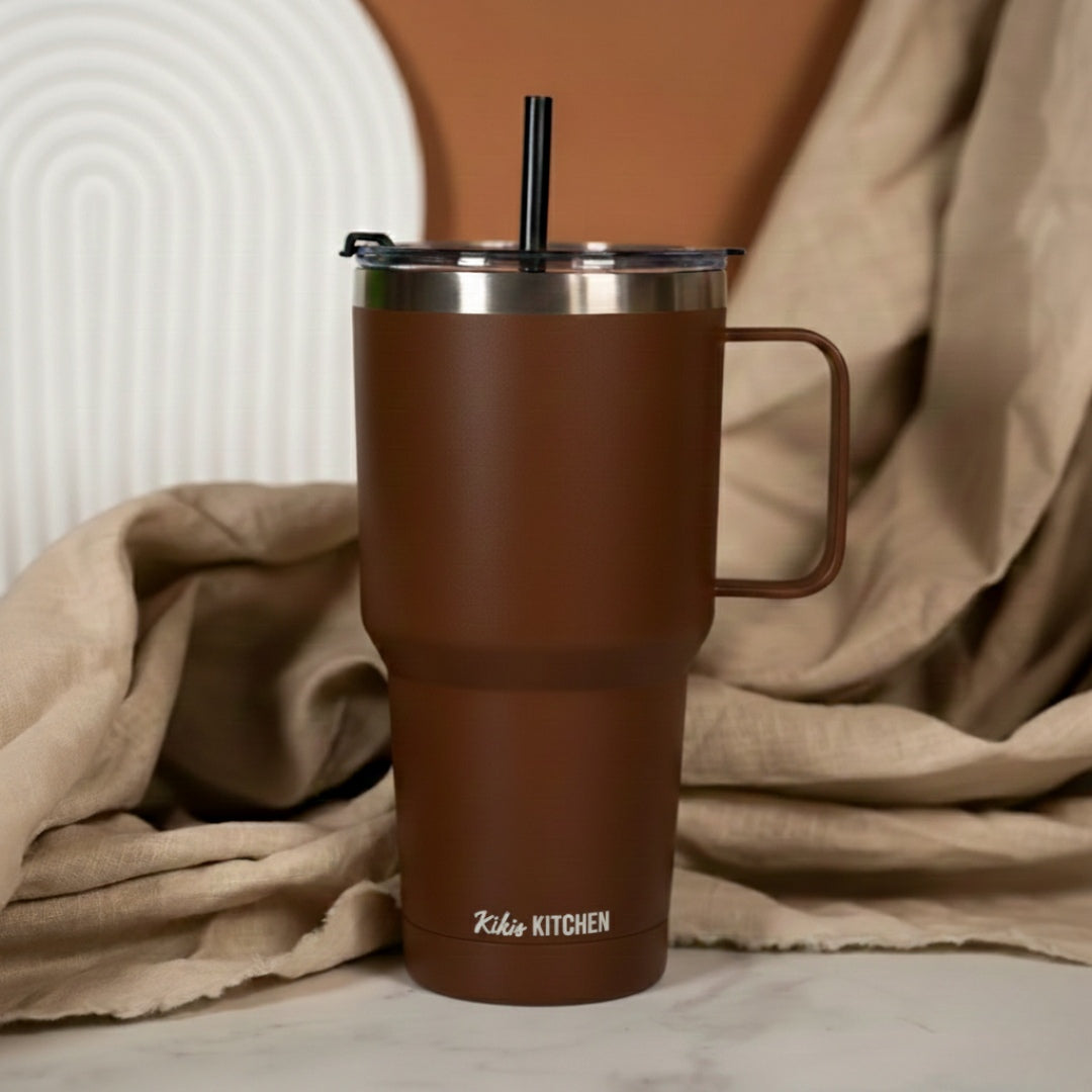 Kikis Cup - Thermobecher - Braun -  von Kikis Kitchen - Nur €19.90! Bestelle jetzt Kikis Kitchen