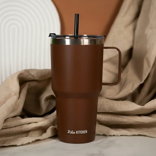 Kikis Cup - Thermobecher - Braun -  von Kikis Kitchen - Nur €19.90! Bestelle jetzt Kikis Kitchen