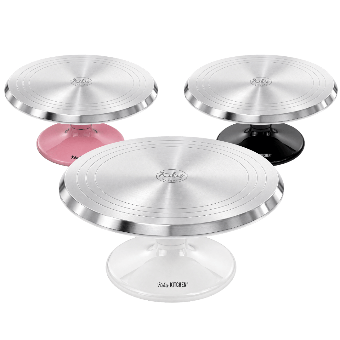 Kikis Drehbare Tortenplatte - WEISS -  von Kikis Kitchen - Nur €29.90! Bestelle jetzt Kikis Kitchen