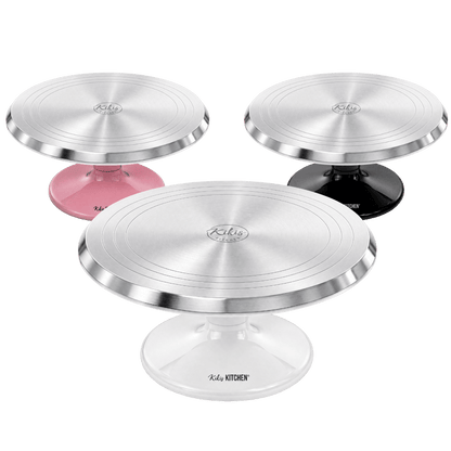 Kikis Drehbare Tortenplatte - WEISS -  von Kikis Kitchen - Nur €29.90! Bestelle jetzt Kikis Kitchen