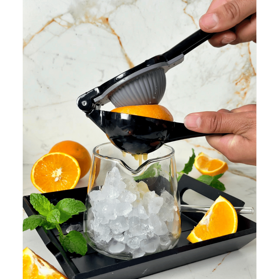 Kikis Zitruspresse 3 in 1 - BLACK EDITION -  von Kikis Kitchen - Nur €12.90! Bestelle jetzt Kikis Kitchen