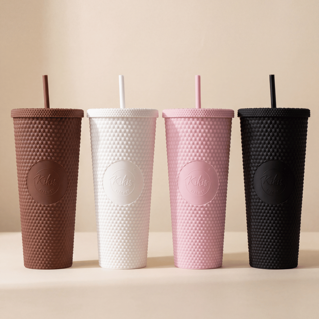 Neu: Kikis Coffee To Go Becher - Tumbler Cold Cup Bling - Black Edition -  von Kikis Kitchen - Nur €14.90! Bestelle jetzt Kikis Kitchen