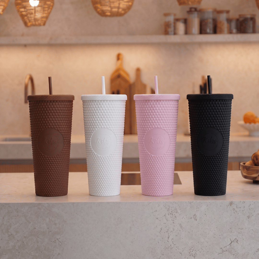 Neu: Kikis Coffee To Go Becher - Tumbler Cold Cup Bling - Black Edition -  von Kikis Kitchen - Nur €14.90! Bestelle jetzt Kikis Kitchen