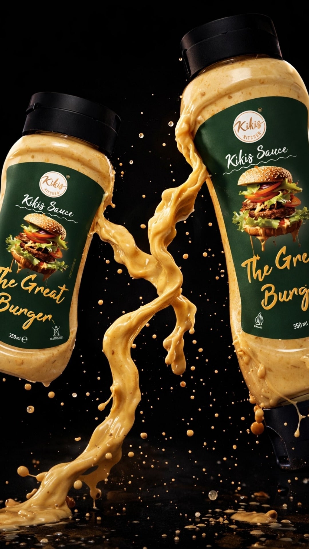 Kikis Sauce - The Great Burger XXL 900g -  von Kikis Kitchen - Nur €6.90! Bestelle jetzt Kikis Kitchen