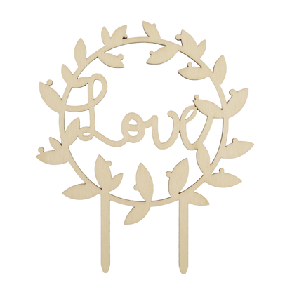 Kikis Cake Topper - Love -  von Kikis Kitchen - Nur €5.90! Bestelle jetzt Kikis Kitchen
