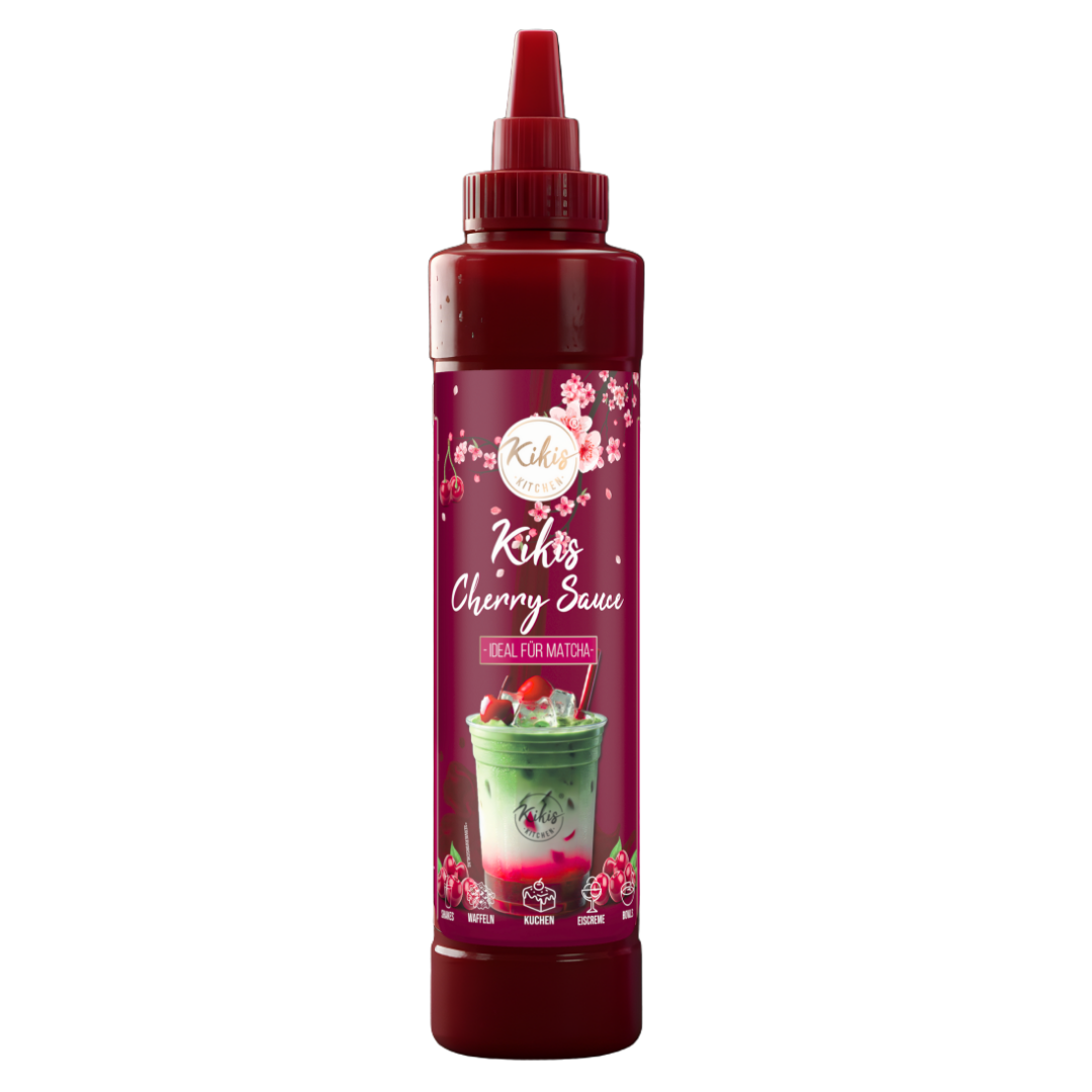 Kikis Cherrysauce - Ideal für Matcha und Desserts -  von Kikis Kitchen - Nur €9.90! Bestelle jetzt Kikis Kitchen