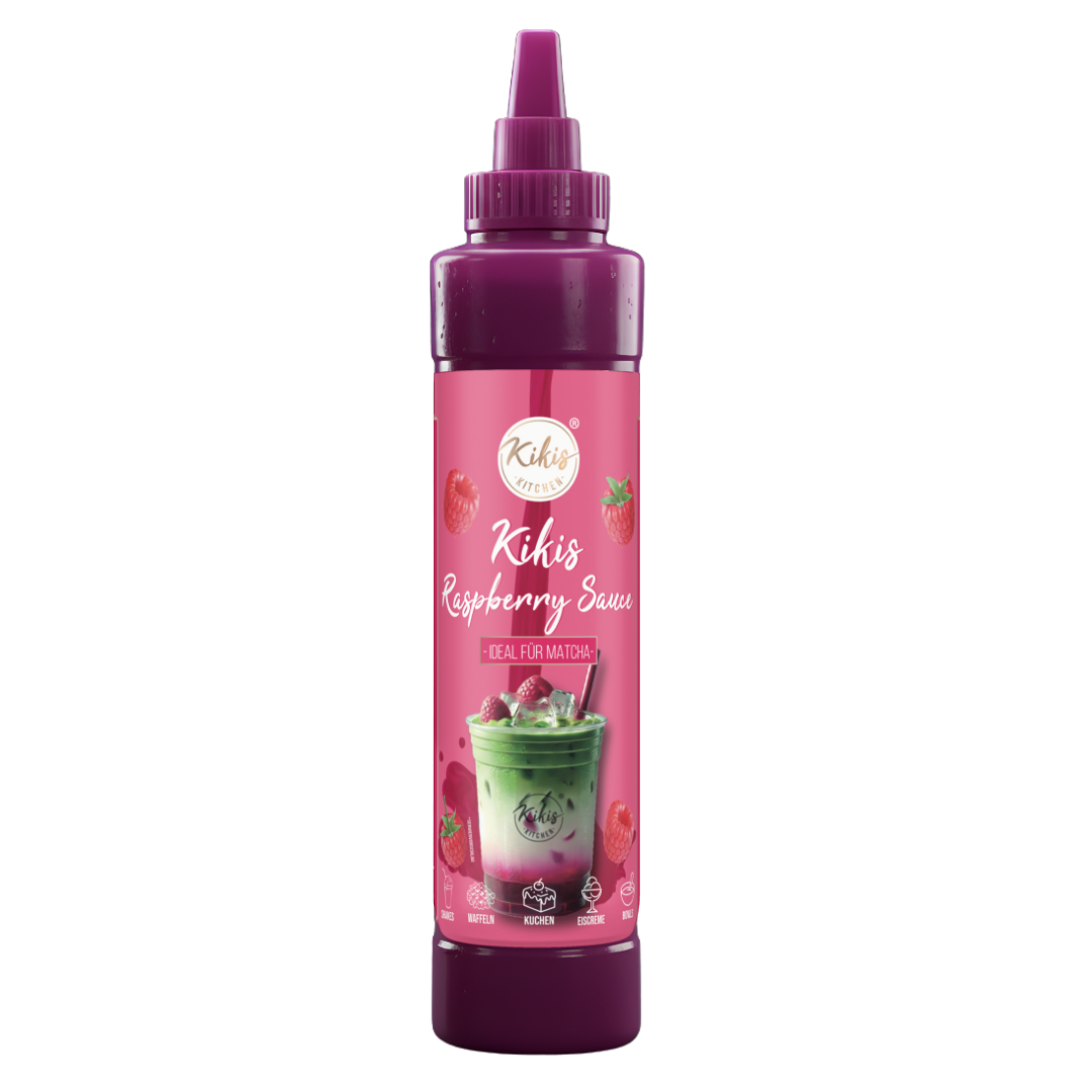 Kikis Raspberrysauce - Ideal für Matcha und Desserts -  von Kikis Kitchen - Nur €9.90! Bestelle jetzt Kikis Kitchen