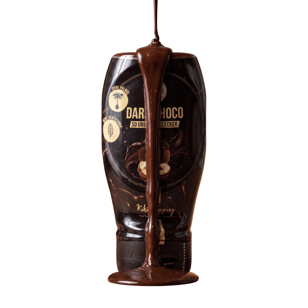 Kikis Topping Dark Choco - Dunkle Schokolade 320g -  von Kikis Kitchen - Nur €3.99! Bestelle jetzt Kikis Kitchen