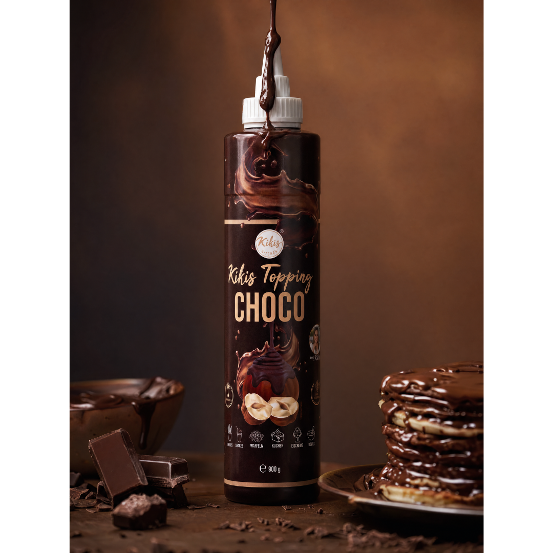 Kikis Topping Choco -  Schokolade 900g -  von Kikis Kitchen - Nur €8.99! Bestelle jetzt Kikis Kitchen