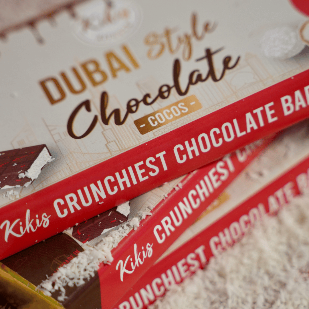 Kikis Dubai Style Chocolate - Cocos 🍫🥥 -  von Kikis Kitchen - Nur €12.90! Bestelle jetzt Kikis Kitchen