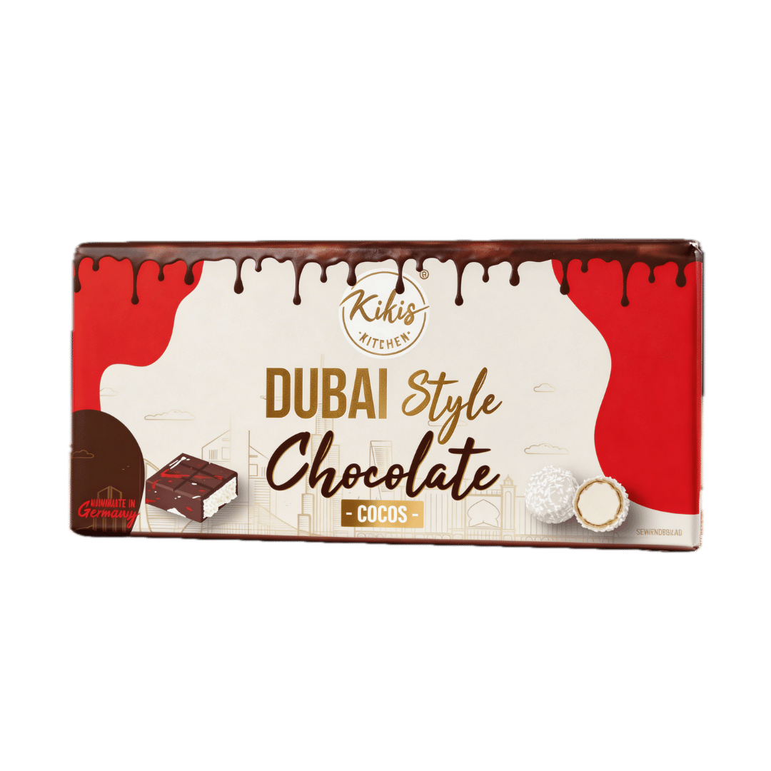 Kikis Dubai Style Chocolate - Cocos 🍫🥥 -  von Kikis Kitchen - Nur €12.90! Bestelle jetzt Kikis Kitchen