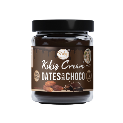 Kikis Cream - DATTEL DARK CHOCO - Dattelschokocreme -  von Kikis Kitchen - Nur €5.99! Bestelle jetzt Kikis Kitchen