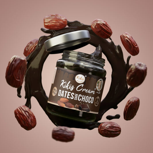 Kikis Cream - DATTEL DARK CHOCO - Dattelschokocreme -  von Kikis Kitchen - Nur €4.99! Bestelle jetzt Kikis Kitchen