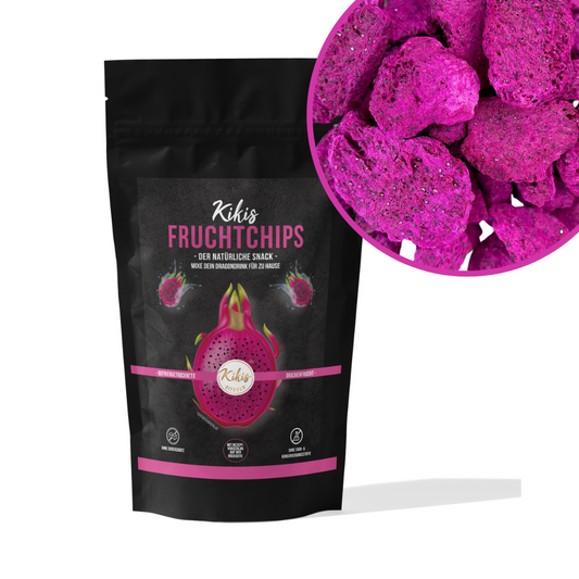 Kikis Fruchtchips - Drachenfrucht gefriergetrocknet 100g -  von Kikis Kitchen - Nur €9.90! Bestelle jetzt Kikis Kitchen