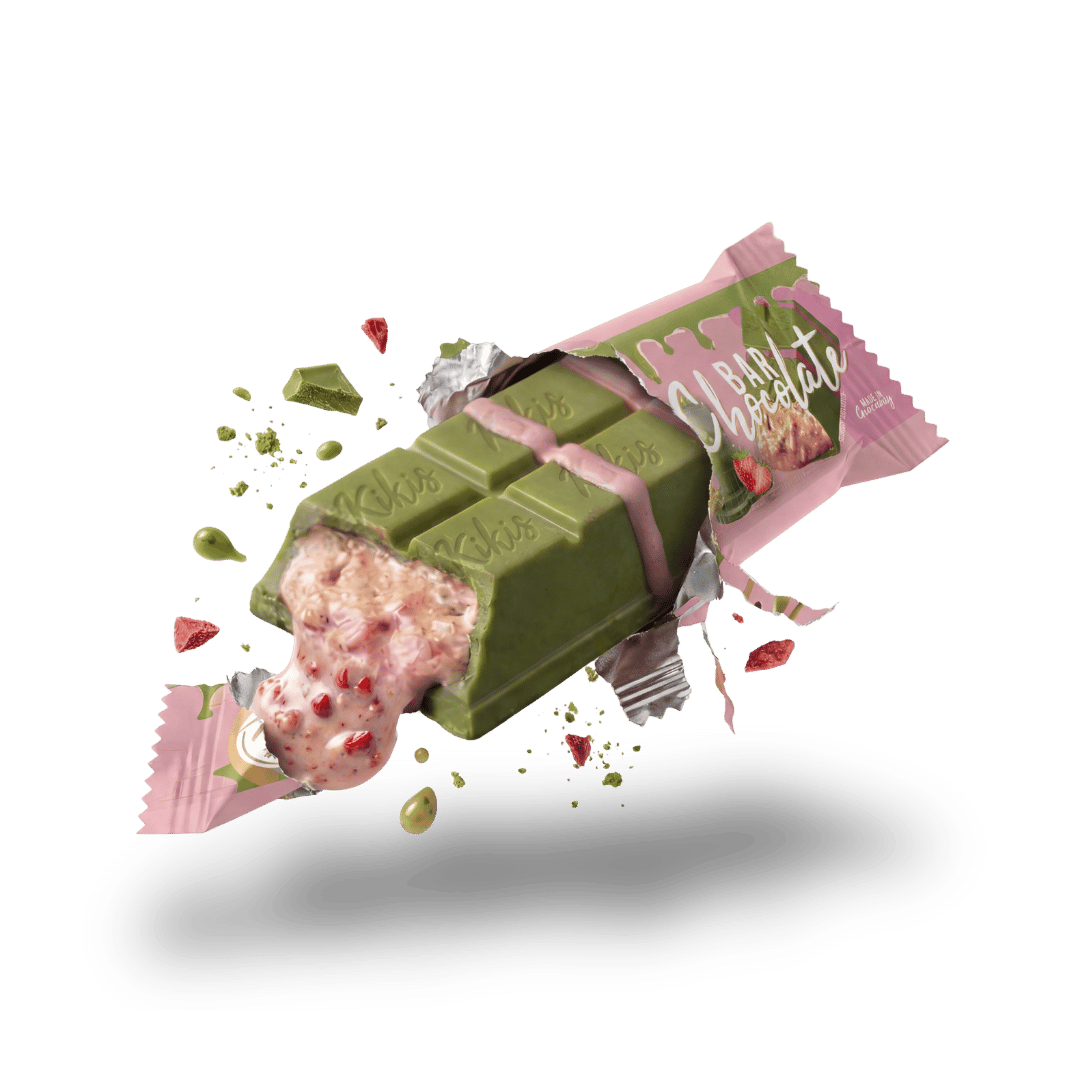 Kikis Dubai Style Bar Chocolate - Strawberry Matcha 🍫 -  von Kikis Kitchen - Nur €2.99! Bestelle jetzt Kikis Kitchen
