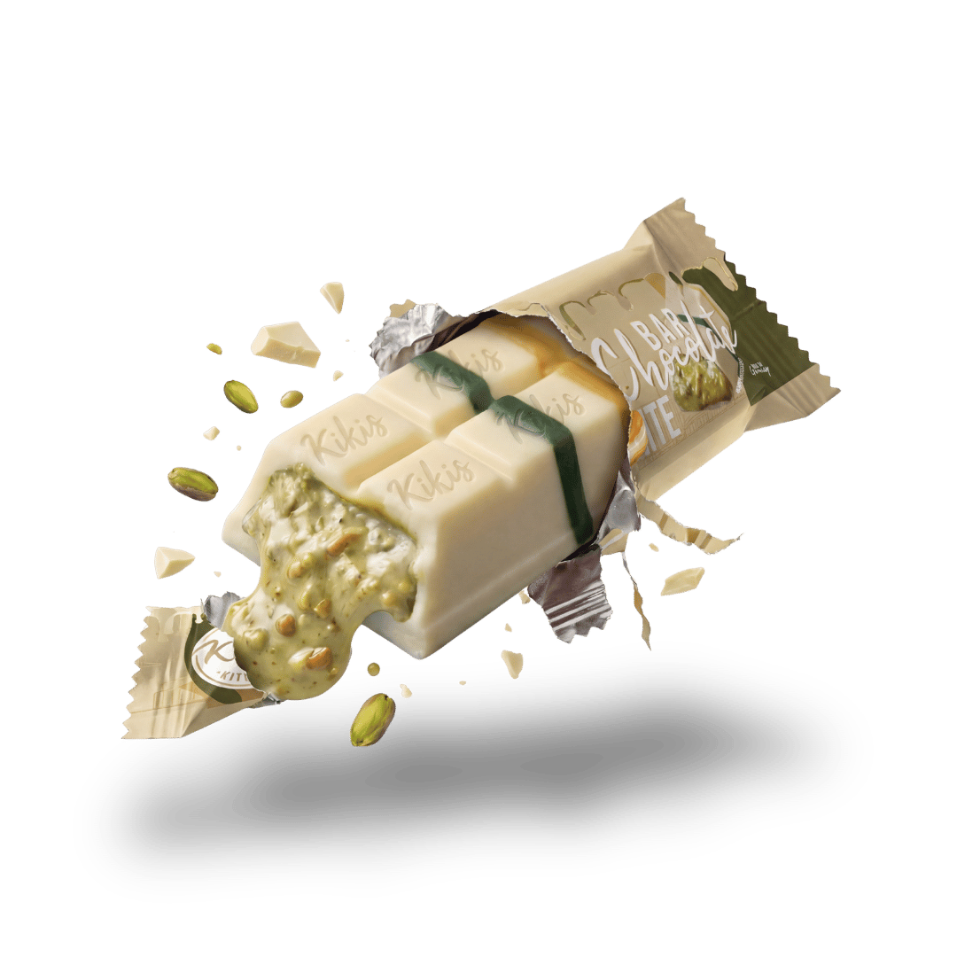 Kikis Dubai Style Bar Chocolate - White Pistachio 🍫 -  von Kikis Kitchen - Nur €2.99! Bestelle jetzt Kikis Kitchen