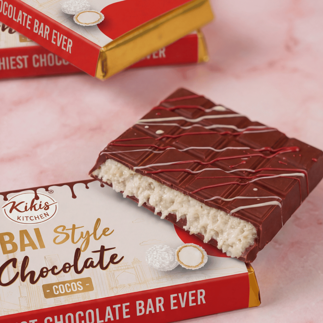 Kikis Dubai Style Chocolate - Cocos 🍫🥥 -  von Kikis Kitchen - Nur €12.90! Bestelle jetzt Kikis Kitchen