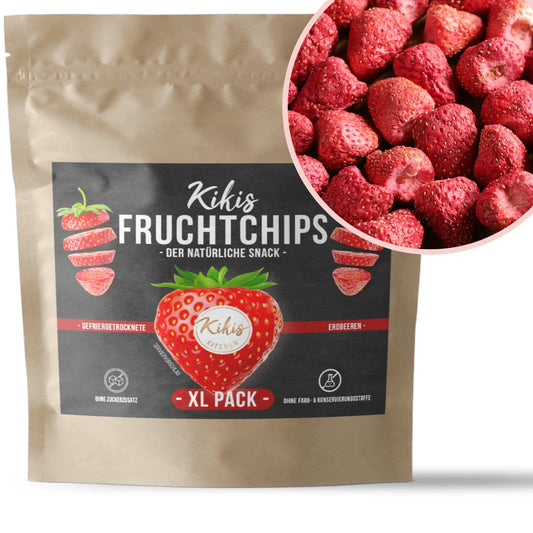 Kikis Fruchtchips - Erdbeere gefriergetrocknet 300g -  von Kikis Kitchen - Nur €34.90! Bestelle jetzt Kikis Kitchen