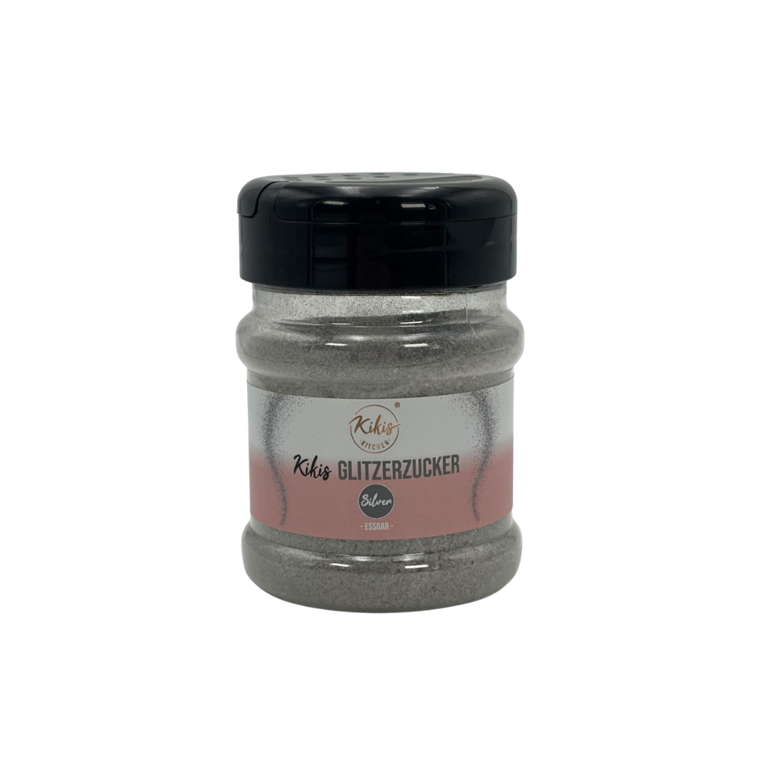 Kikis Glitzerzucker Silber -  von Kikis Kitchen - Nur €5.90! Bestelle jetzt Kikis Kitchen