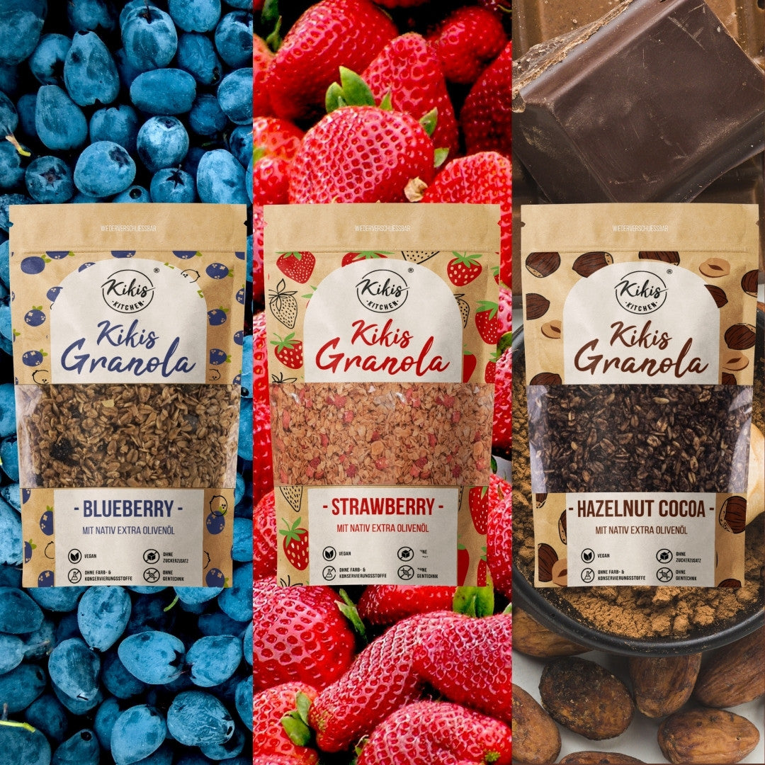 Kikis Granola - Blueberry -  von Kikis Kitchen - Nur €5.50! Bestelle jetzt Kikis Kitchen