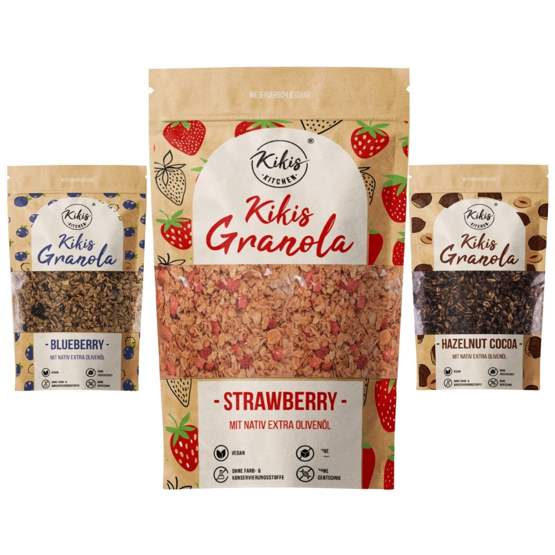 Kikis Granola - Strawberry -  von Kikis Kitchen - Nur €5.50! Bestelle jetzt Kikis Kitchen