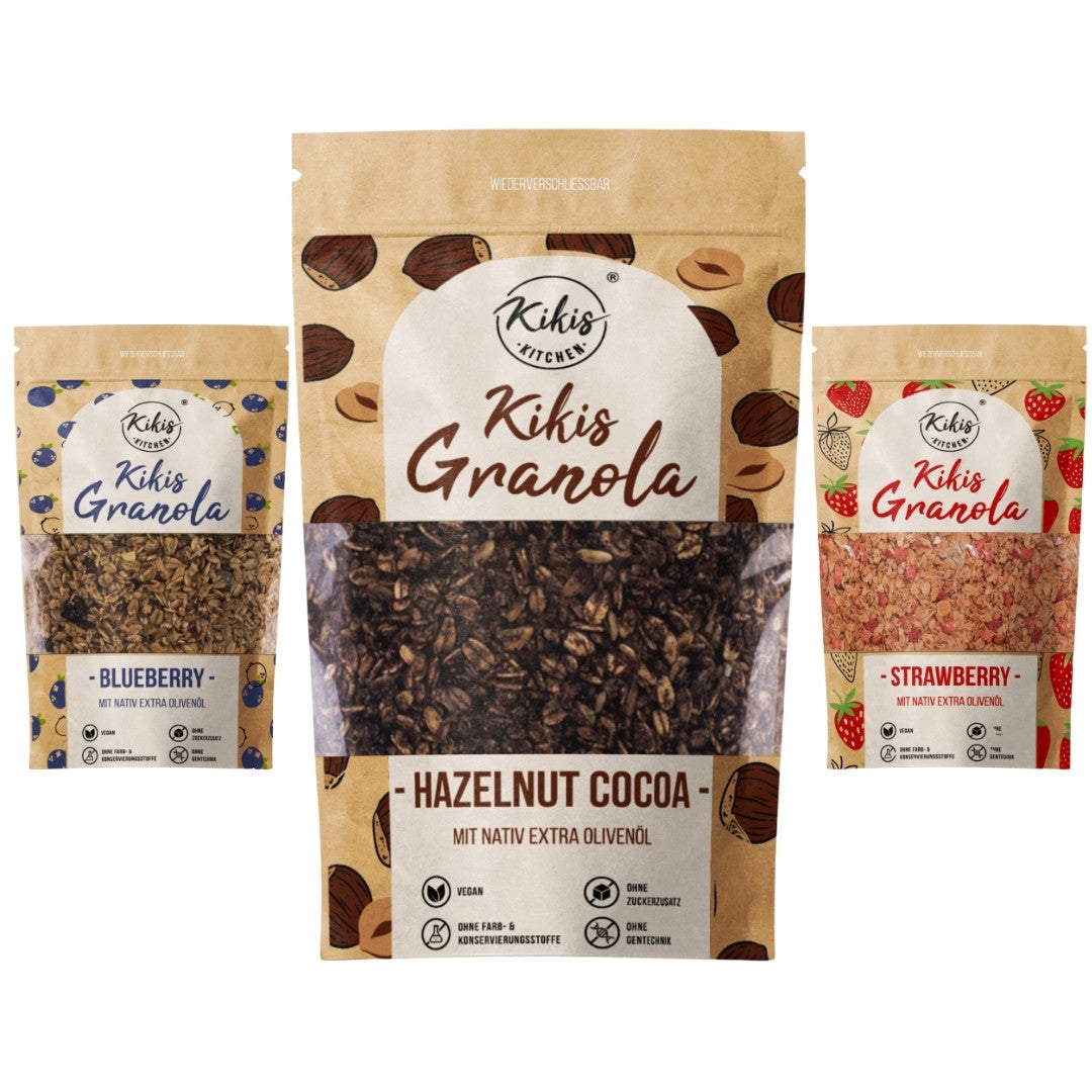 Kikis Granola - Hazelnut Cocoa -  von Kikis Kitchen - Nur €5.50! Bestelle jetzt Kikis Kitchen