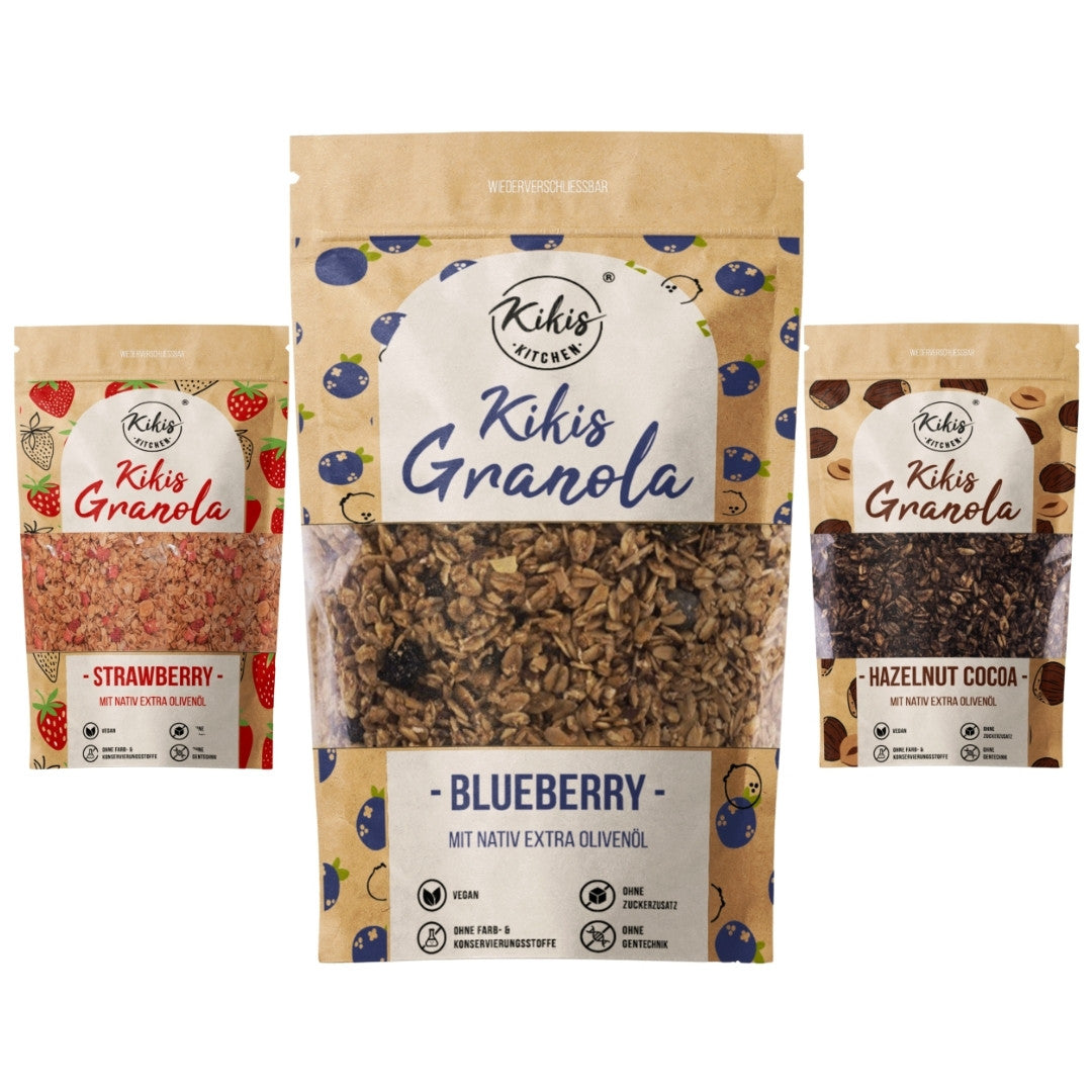 Kikis Granola - Blueberry -  von Kikis Kitchen - Nur €5.50! Bestelle jetzt Kikis Kitchen