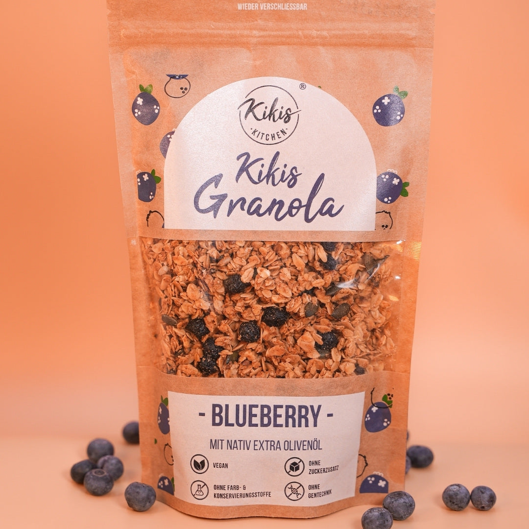 Kikis Granola - Blueberry -  von Kikis Kitchen - Nur €5.50! Bestelle jetzt Kikis Kitchen