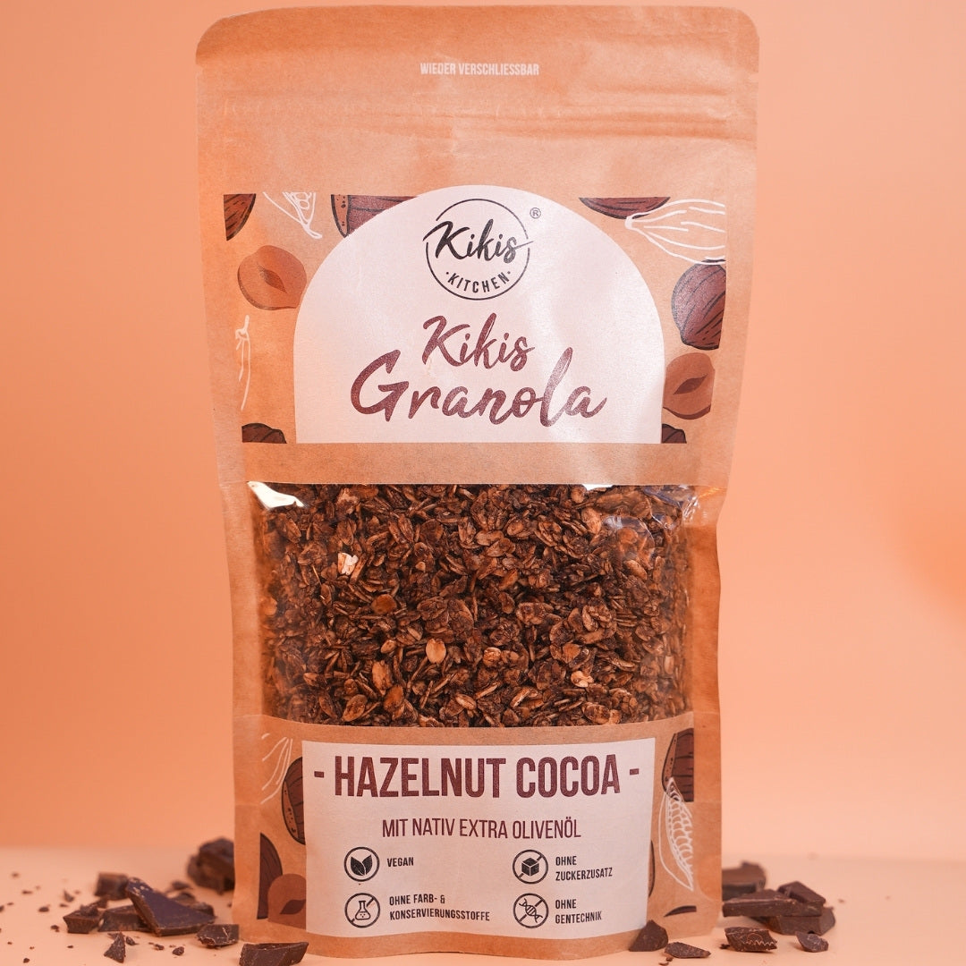 Kikis Granola - Hazelnut Cocoa -  von Kikis Kitchen - Nur €5.50! Bestelle jetzt Kikis Kitchen