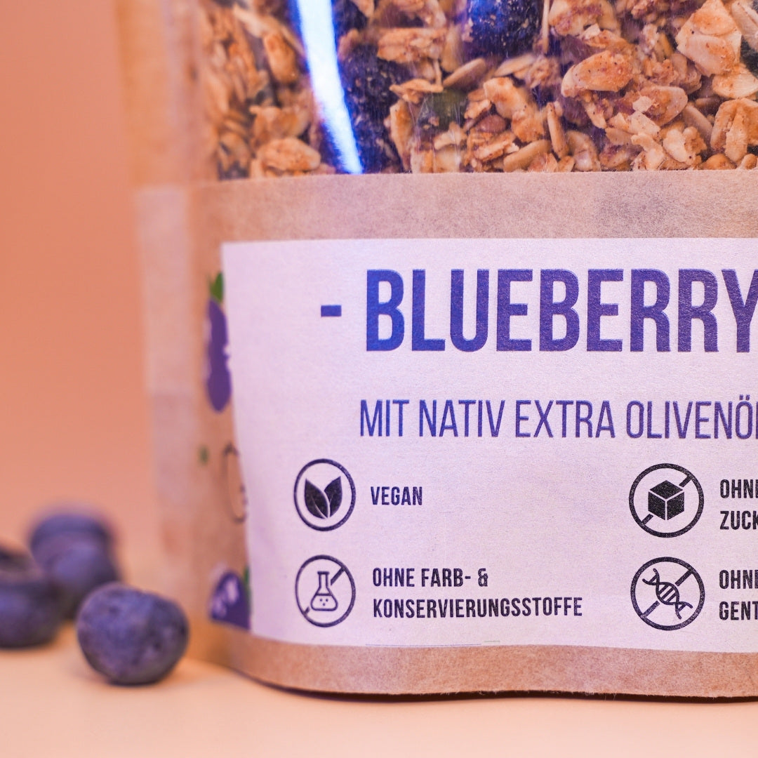 Kikis Granola - Blueberry -  von Kikis Kitchen - Nur €5.50! Bestelle jetzt Kikis Kitchen