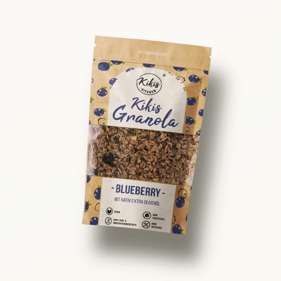 Kikis Granola - Blueberry -  von Kikis Kitchen - Nur €5.50! Bestelle jetzt Kikis Kitchen