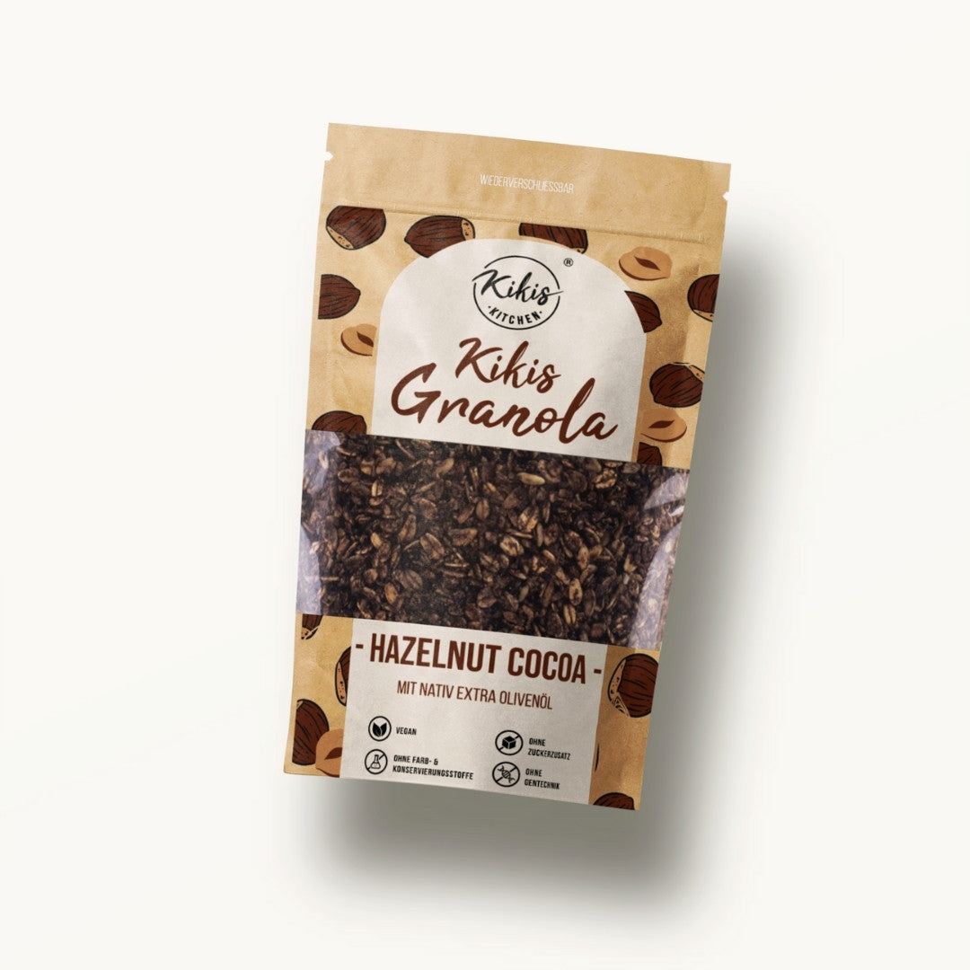 Kikis Granola - Hazelnut Cocoa -  von Kikis Kitchen - Nur €5.50! Bestelle jetzt Kikis Kitchen