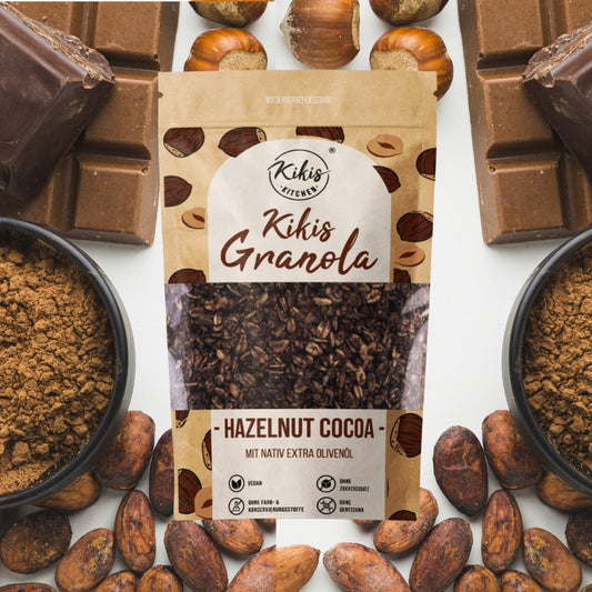 Kikis Granola - Hazelnut Cocoa -  von Kikis Kitchen - Nur €5.50! Bestelle jetzt Kikis Kitchen