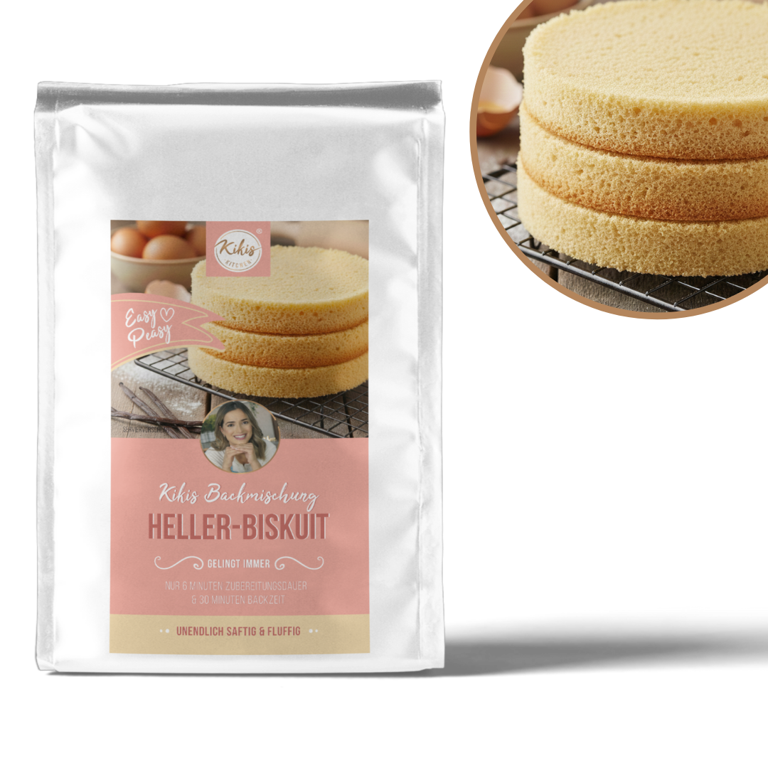 Kikis Heller Biskuitboden - Backmischung -  von Kikis Kitchen - Nur €4.50! Bestelle jetzt Kikis Kitchen